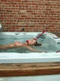 Big Titted Naked Slave Woman Christina Carter Gets Spreadeagled In Jacuzzi