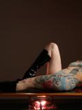 Michelle Aston Boots Gothic & Alt Porn