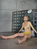 Emma Haize gets caught and put into naughty and bizarre poses and toys during hardcore bondage.